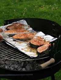 Summer Meal Foil Treat Outdoors Corn