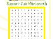 Summer Fun Wordsearch