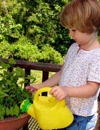 Gardening Garden Children Plants Dirt